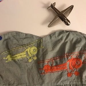 Anthropologie Moulinette Soeurs  Strapless Dress